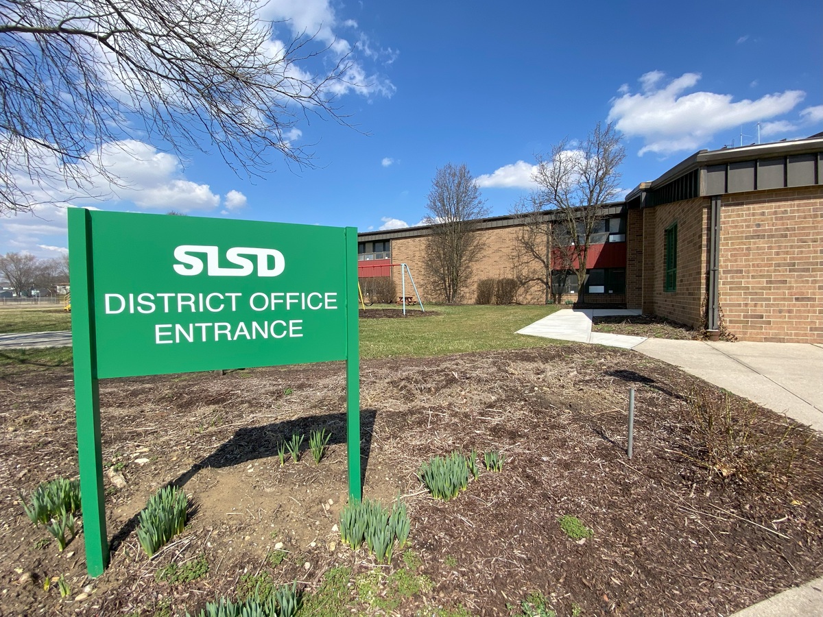 SLSD District Office Entrance sign